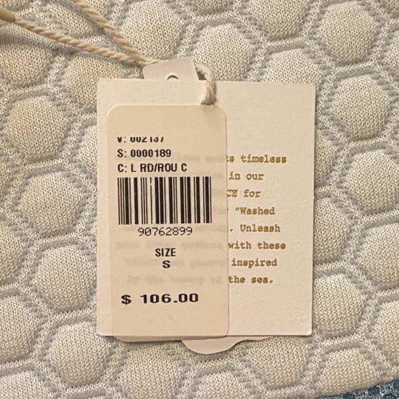 Anthropologie Red Ribbed Bralette - Picture 4 of 4